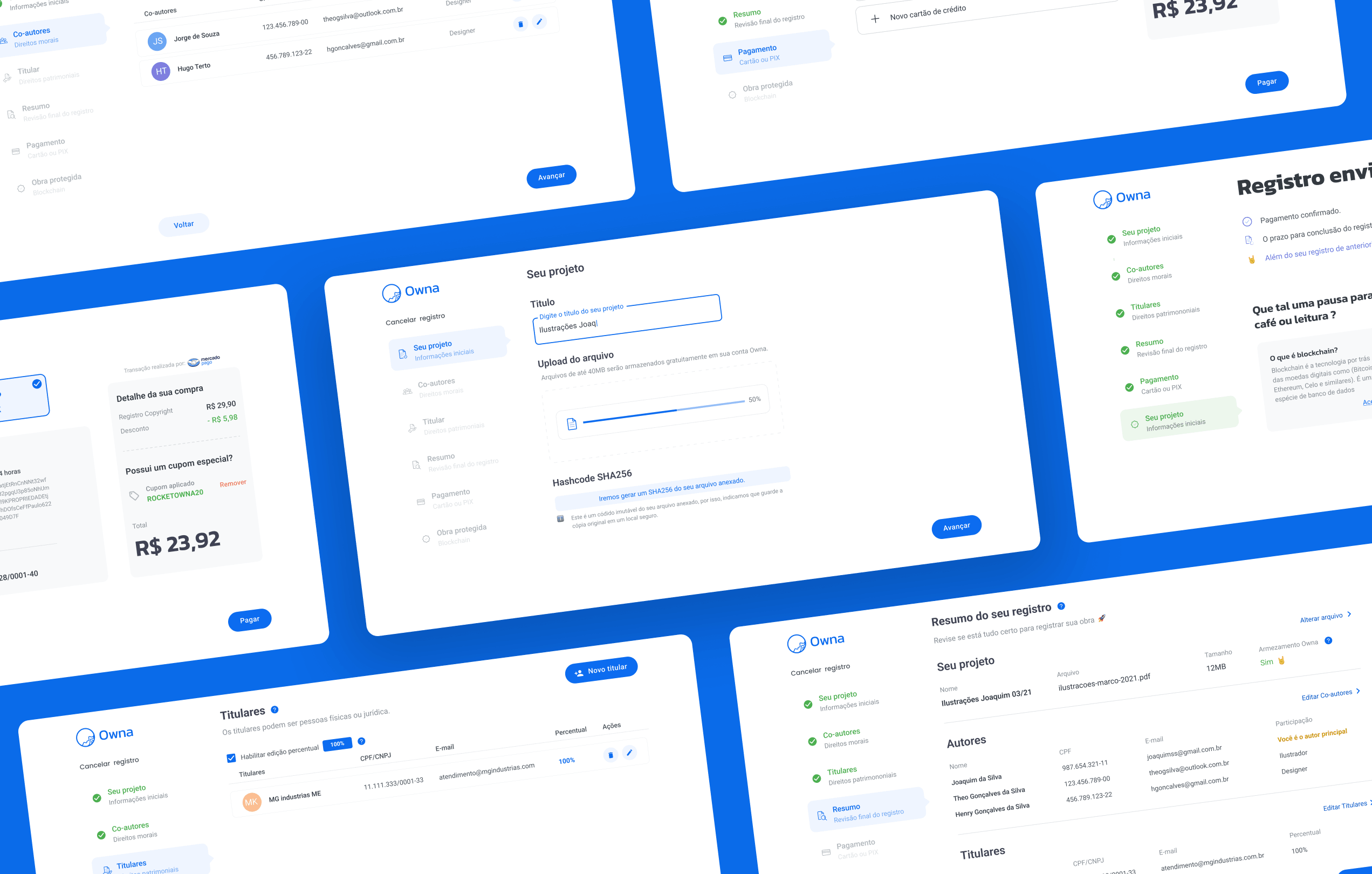 Owna: Startup de registro de propriedade intelectual